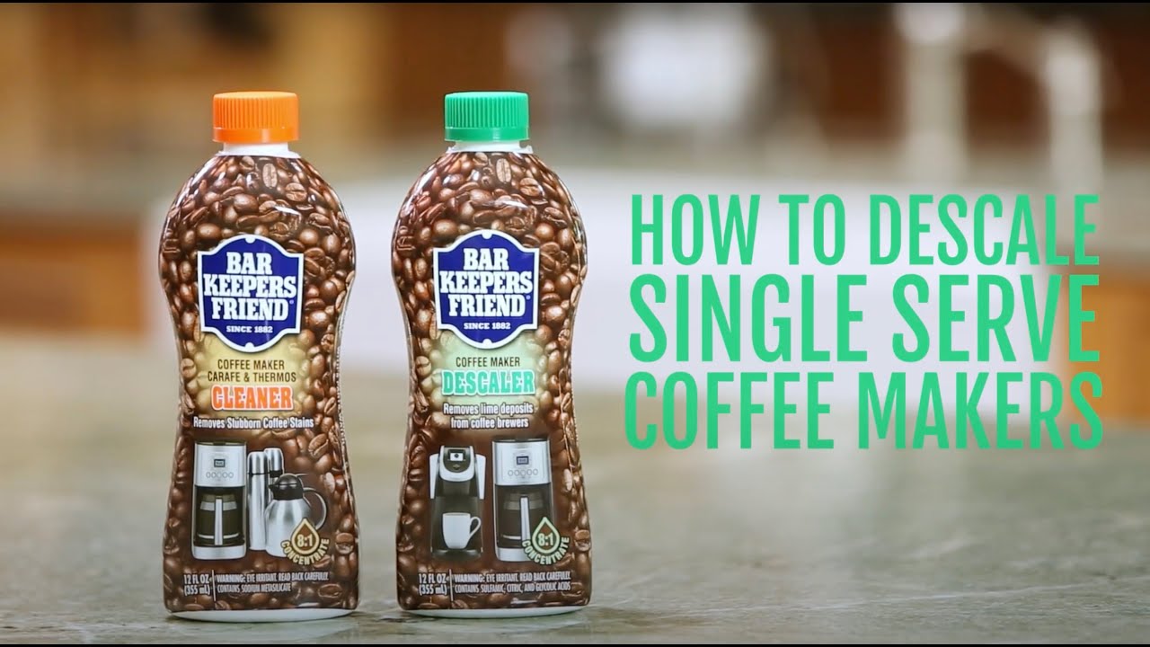 How to Descale Your Keurig Bar Keepers Friend YouTube