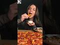 🍗🔥Lyssa Review Tender, Pizza, Pasta 🍝 #shorts #asmr #mukbang #trending