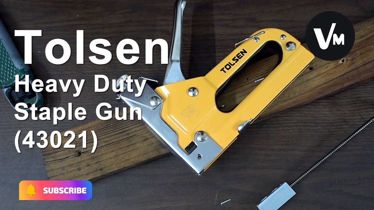 Tolsen Heavy Duty 3 in 1 43021 Stapler with 2000 Staples daraz 