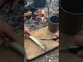 【キャンプ飯】カレーそば#キャンプ#ソロキャンプ #shorts