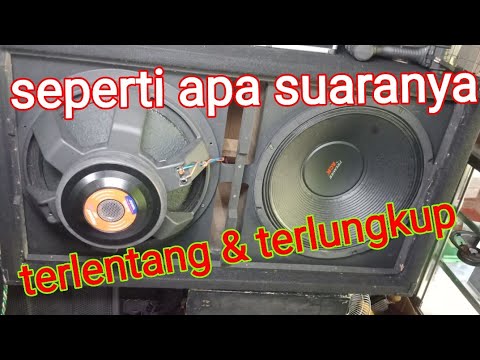 Uji Coba Speaker Satu Terbalik Satu Tidak Youtube