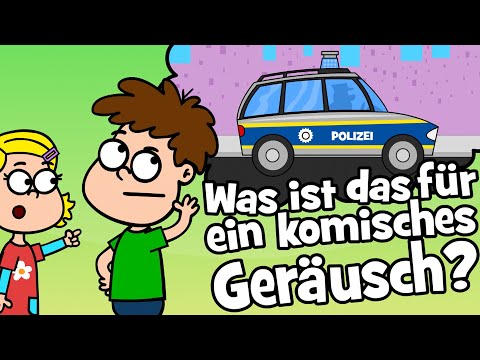 ♪ ♪ Kinderlied Ratespiel | Was ist das für ein komisches Geräusch? - Hurra Kinderlieder