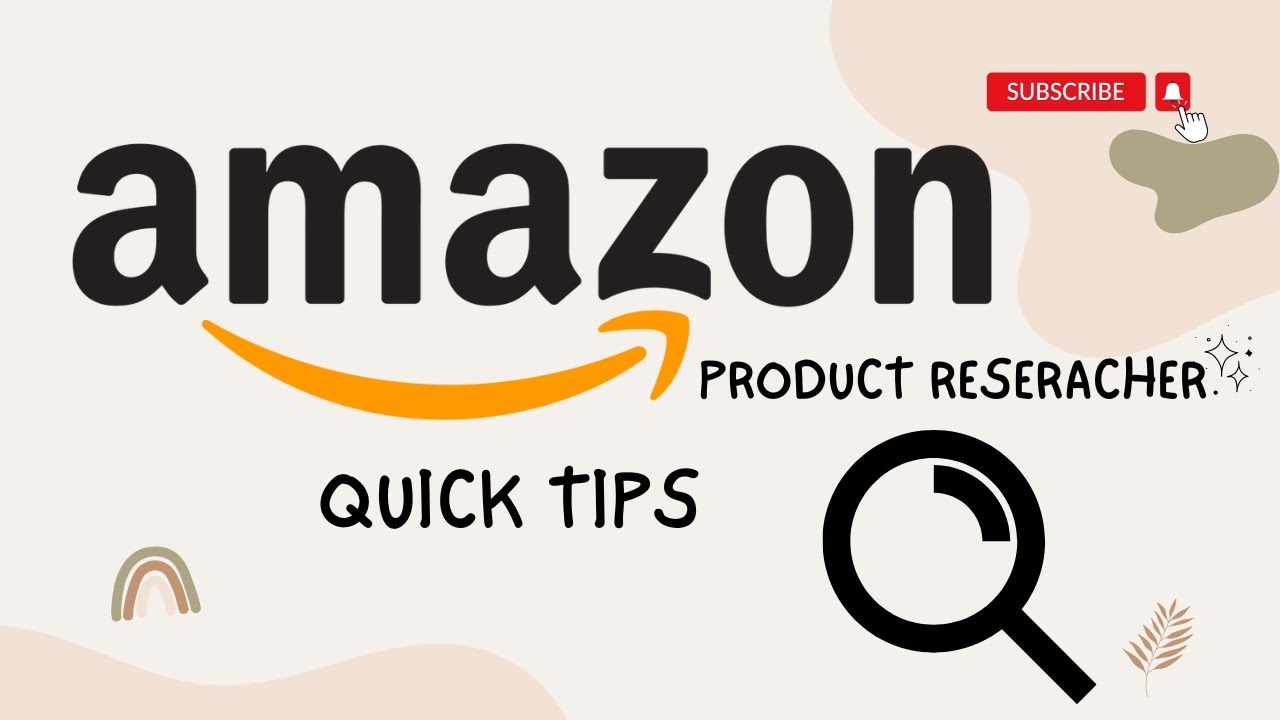 Amazon Product Research Quick Tips - YouTube