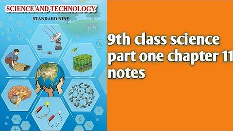 9th class science part 1 chapter 11 notes