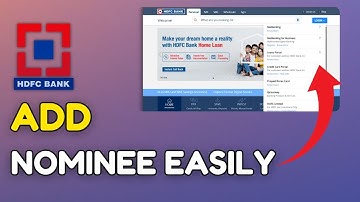 How to Add Nominee in HDFC Bank Account 2025?
