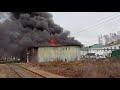 Пожар на Восточке 08.11.21г.