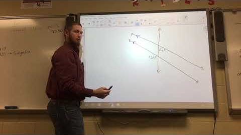 Geometry- 3.2 Parallel Lines and Transversals
