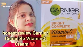Garnier Complete VitaminC Cream ReviewThree In One Cream2022sunscreen serum garniercream reviews