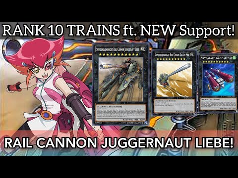 TRAINS are BACK! NEW Support: Superdreadnought Rail Cannon Juggernaut Liebe [Yu-Gi-Oh! Duel Links]