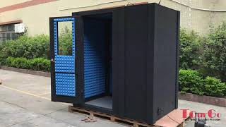 Quickly Assembled Soundproof Studio Vocal Booth Room Home Recording Studio Booth Working Pod