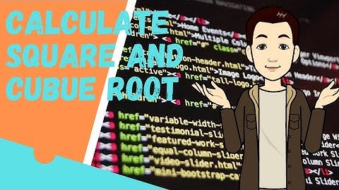 how to calculate square and cube root of a number in c++