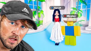 Sarah Forced Me To Play Roblox Dress To Impress...