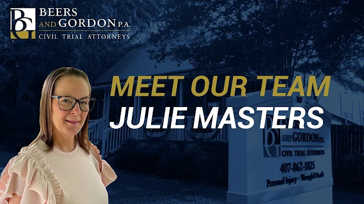 Meet The Team: Julie Masters