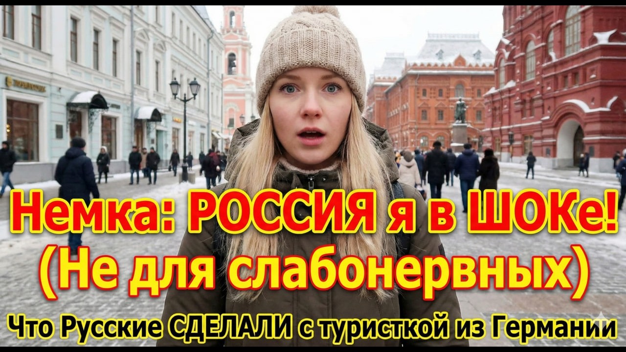 РОССИЯ я в ШОКе! (Не для слабонервных) Что Русские СДЕЛАЛИ с туристкой из Германии #россия