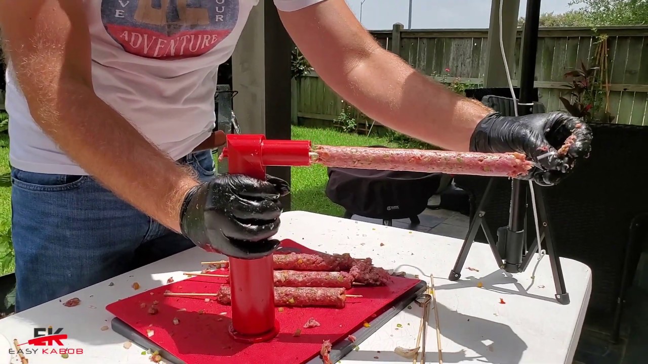 Grilling and BBQ Gadget Easy Kabob Maker 