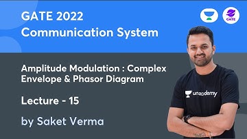 Amplitude Modulation : Complex Envelope & Phasor Diagram | L 15 | Analog Communication | GATE 2022