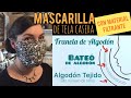 Mascarilla de tela Casera (((con material filtrante)))