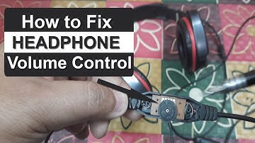 How to Fix Volume Control on Headphones 2023 | How to  Repair Headphone Volume Control 2023