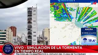 Alerta Amarilla Por tormenta en el amba