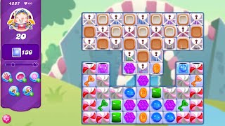 Candy Crush Saga LEVEL 4557 NO BOOSTERS (new version)🔄✅