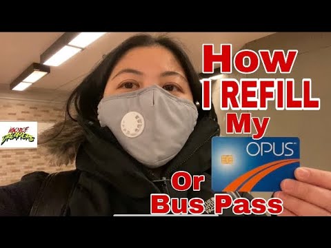 OPUS Card Recharging ll How To Recharge OPUS Card ll Montreal