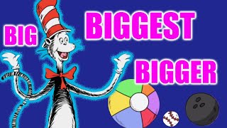 Dr Seuss The Cat In The Hat App for Kids | PBS Kids Game - Kids Learn Adjectives Big Bigger Biggest screenshot 5
