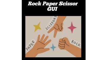 Rock paper scissor - Python tkinter tutorial