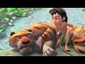 Jungle Book 2 Cartoon for kids English Story | Stranded Mega Episode | Mowgli adventure