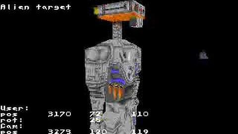 3D Engine demo 4: 3D animated character rendered by the engi