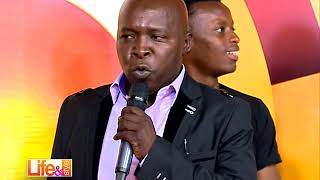Wilson Shitandi Sings During The Interview Style