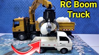 RC Timber Truck Loading Eggs! 😱 | Mini RC Truck Adventure 🔥