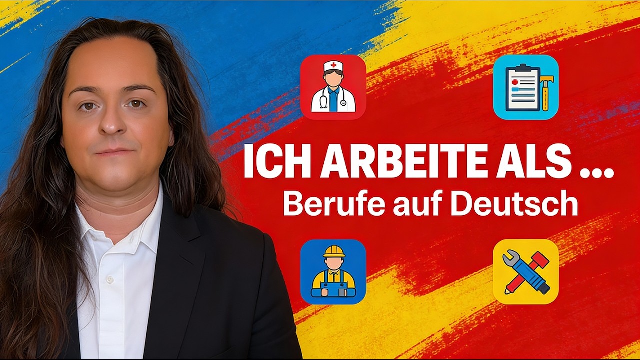 Einfach Deutsch Lernen - Sendung 7 - Ich arbeite als...