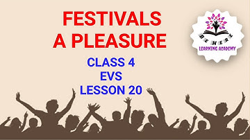 FESTIVALS A PLEASURE - CLASS 4 - EVS