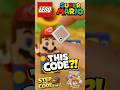 Step the code?! #lego #legomario # #nintendo #funny