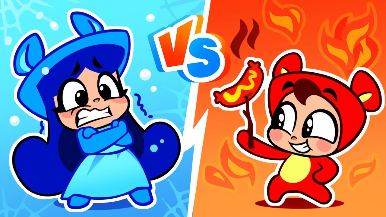 ¡Desafío Calor VS Frío! 🔥❄ | Aprendiendo Opuestos