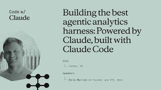 Building the best agentic analytics harness: Powered by Claude, built with Claude Code