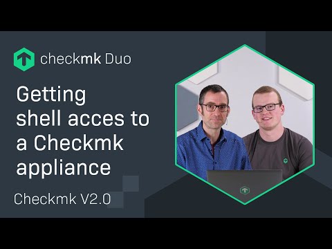 Getting shell access to a Checkmk appliance
