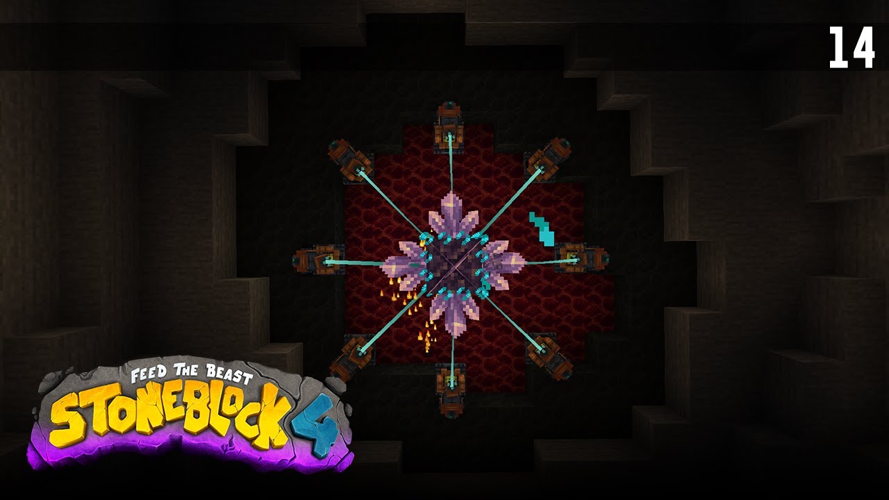 STONEBLOCK 4 #14 - World Engine Advanced Machine Block [FR] - YouTube