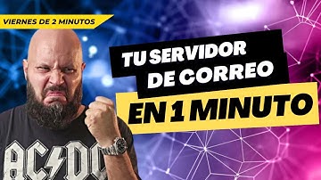 CREÁ UN SERVER DE CORREO EN 1 MINUTO / V2M: Poste