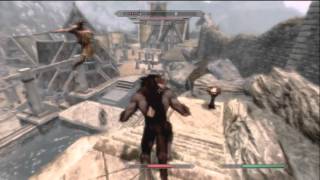 Skyrim - Tearing up Whiterun as the Werewolf