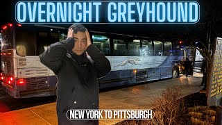 Taking an OVERNIGHT Greyhound Bus | Would NOT Recommend