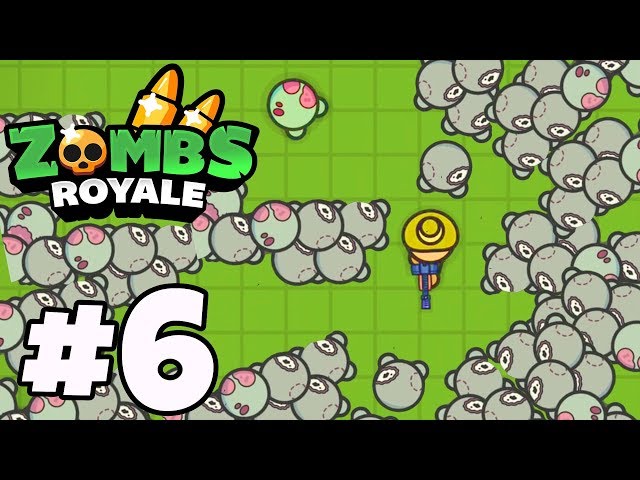 Impossible ZOMBIE HORDE MODE! MUST WATCH! - Zombs Royale.io #6 (fortnite  .io) 