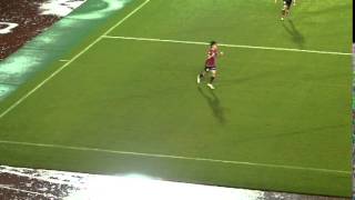 20140906 岡山ｖｓ磐田　岡山得点シーン（通常撮影＆ハイスピード撮影・無音）