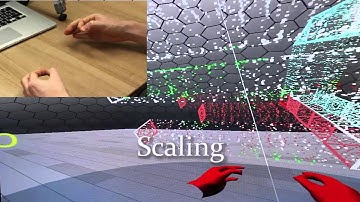 Touching the Cloud: Bimanual Annotation of Immersive Point Clouds