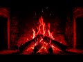 🪵 Warm Fireplace Night in Cabin | Relaxing Fire Sounds for Sleep, Study & Calm