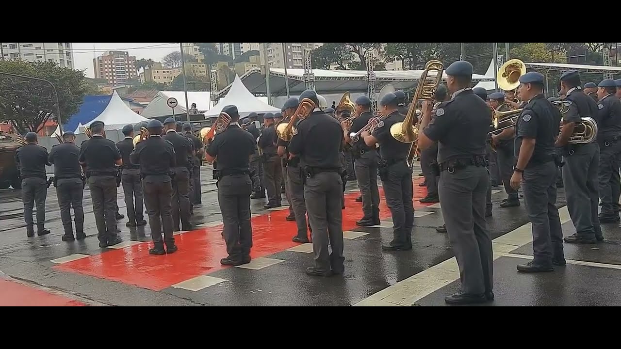 Dobrado Sargento Quixaba - Banda de Música da Polícia Militar de SP -  Independência do Brasil 