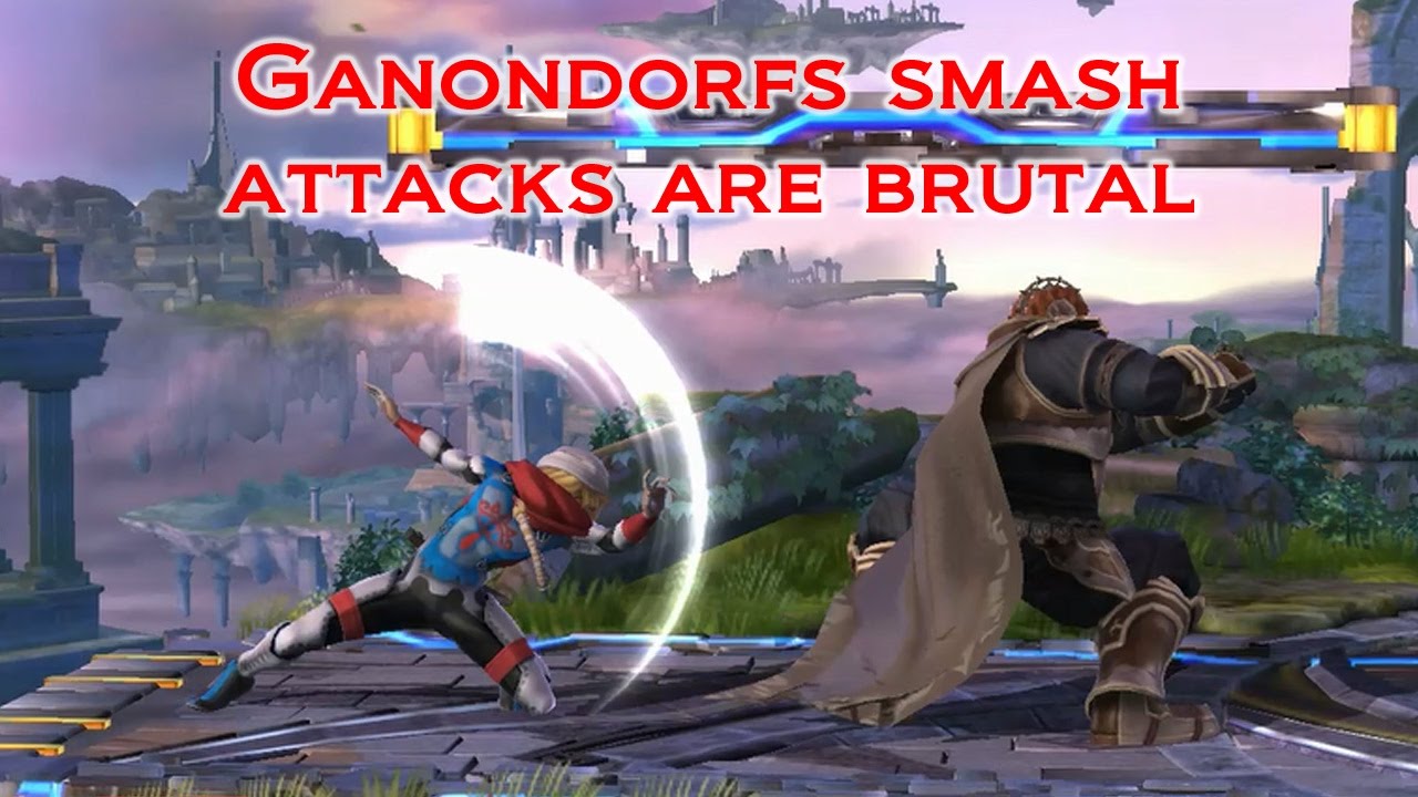 Ganondorfs smash attacks are brutal