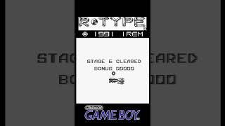 Game Boy (R-Type) アール・タイプ (STAGE 6-1)