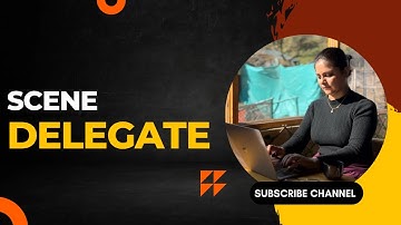 Understanding iOS SceneDelegate