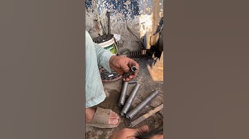 In the Workshop: Mastering the Lathe for Custom Springs! ⚙️💪🌀 #LatheCraft #SpringCreation #shorts